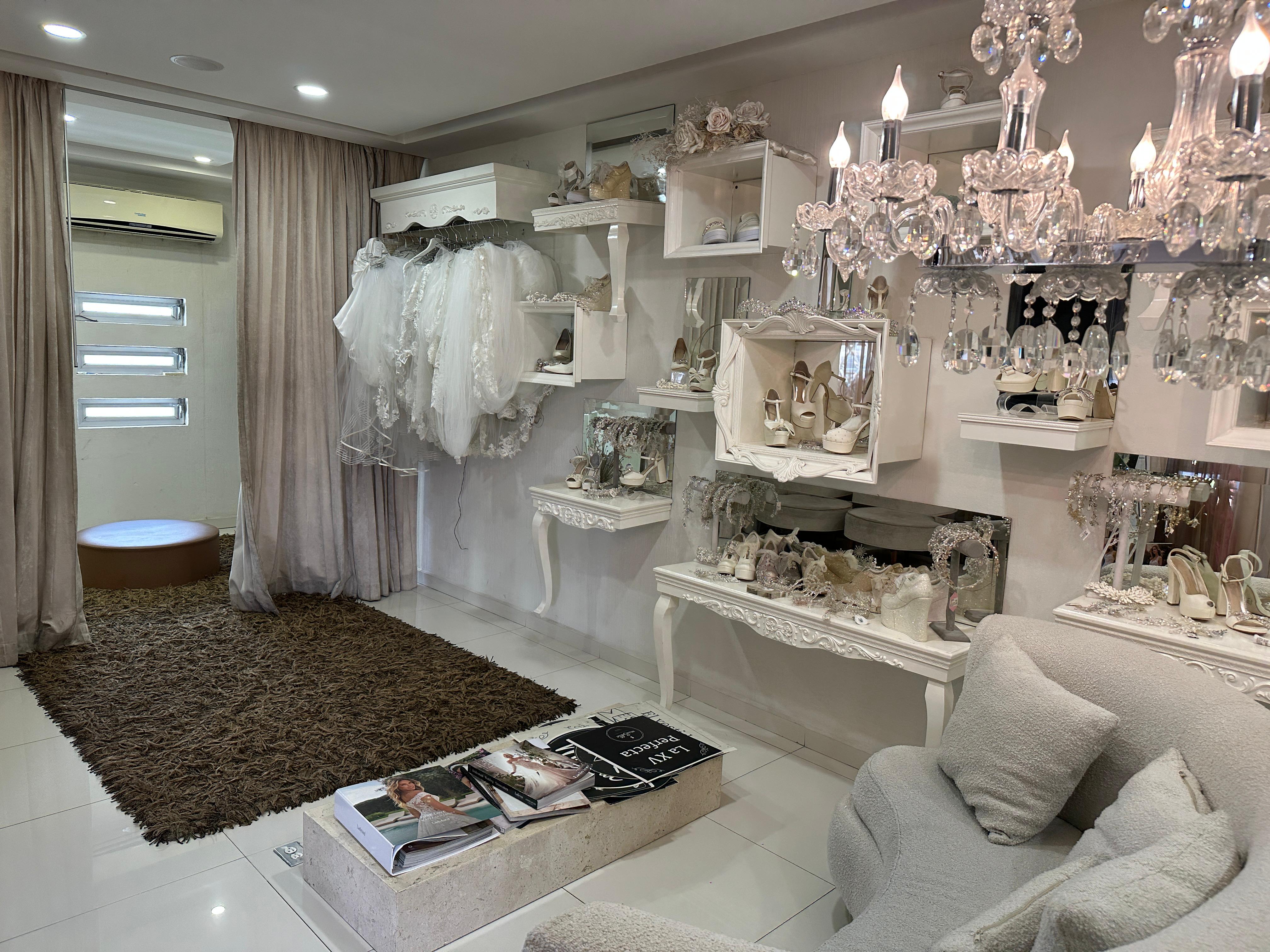 Vista interior del local MaBelle - Espacio de atención